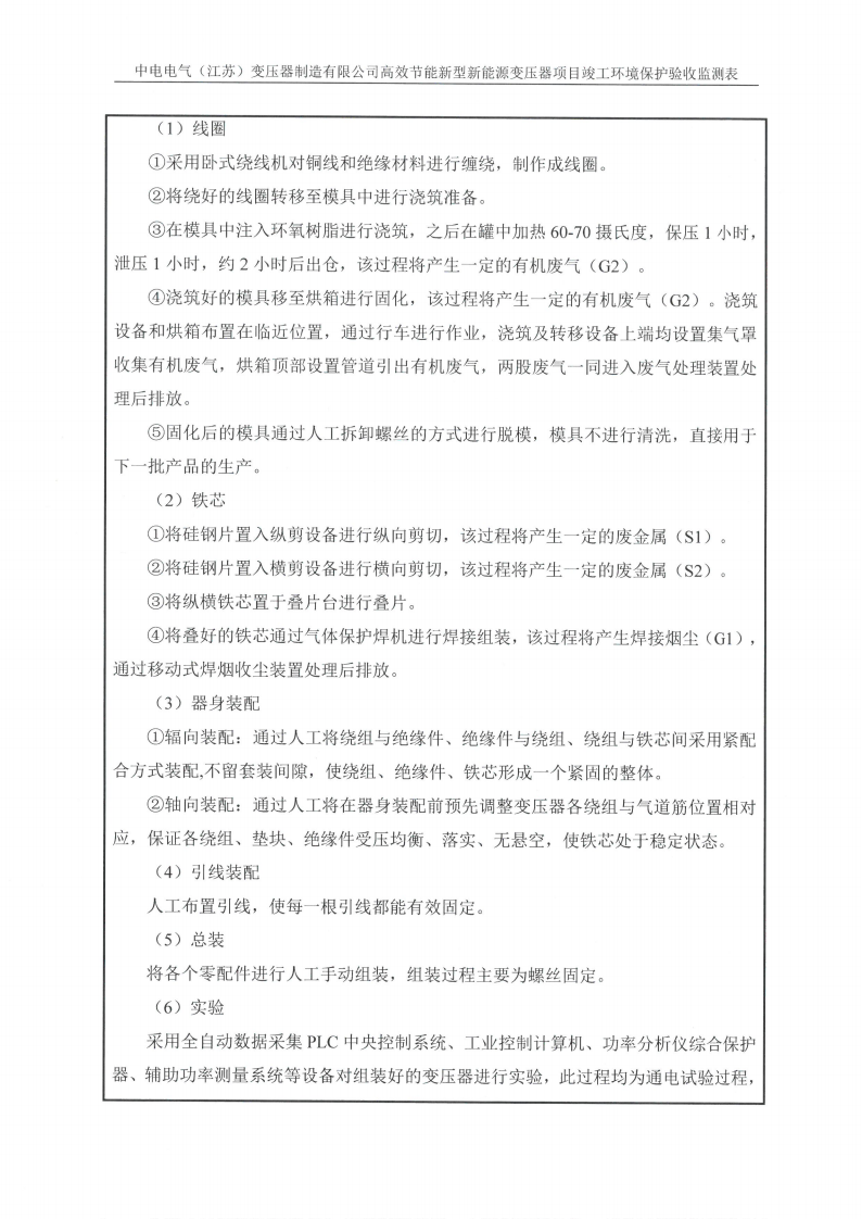 乐虎最新官网·（中国）有限公司官网（江苏）变压器制造有限公司验收监测报告表_09.png